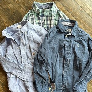 Boys long sleeve button down